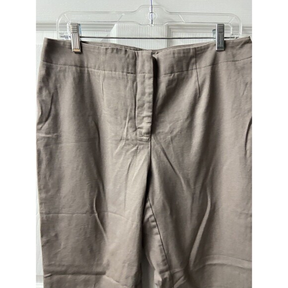 Chicos Fabulously Slimming long Pants Women's Size Size 8 Short Mocha Brown - Picture 3 of 6